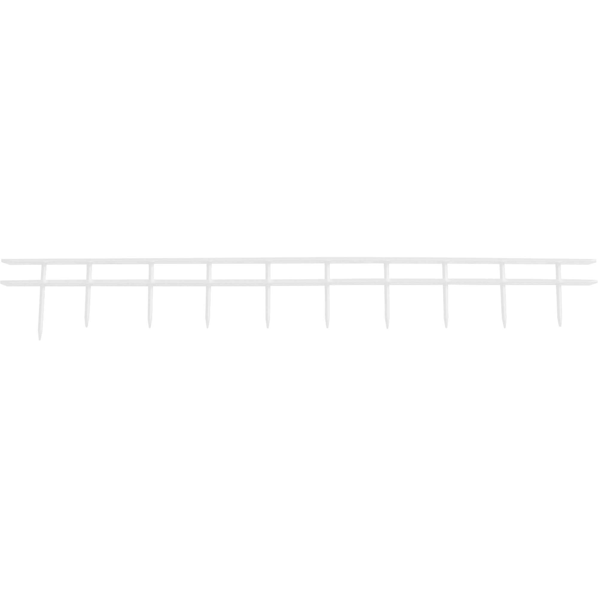 Plastikbinderücken SurBind 25mm PVC weiß 100 St./Pack.-0