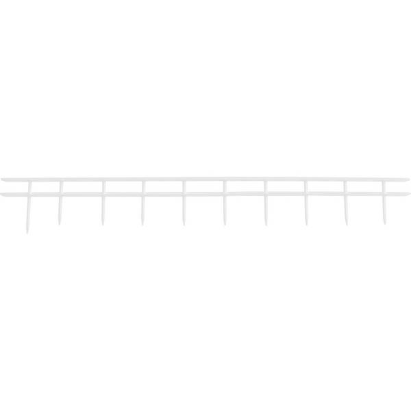 Plastikbinderücken SurBind 25mm PVC weiß 100 St./Pack.