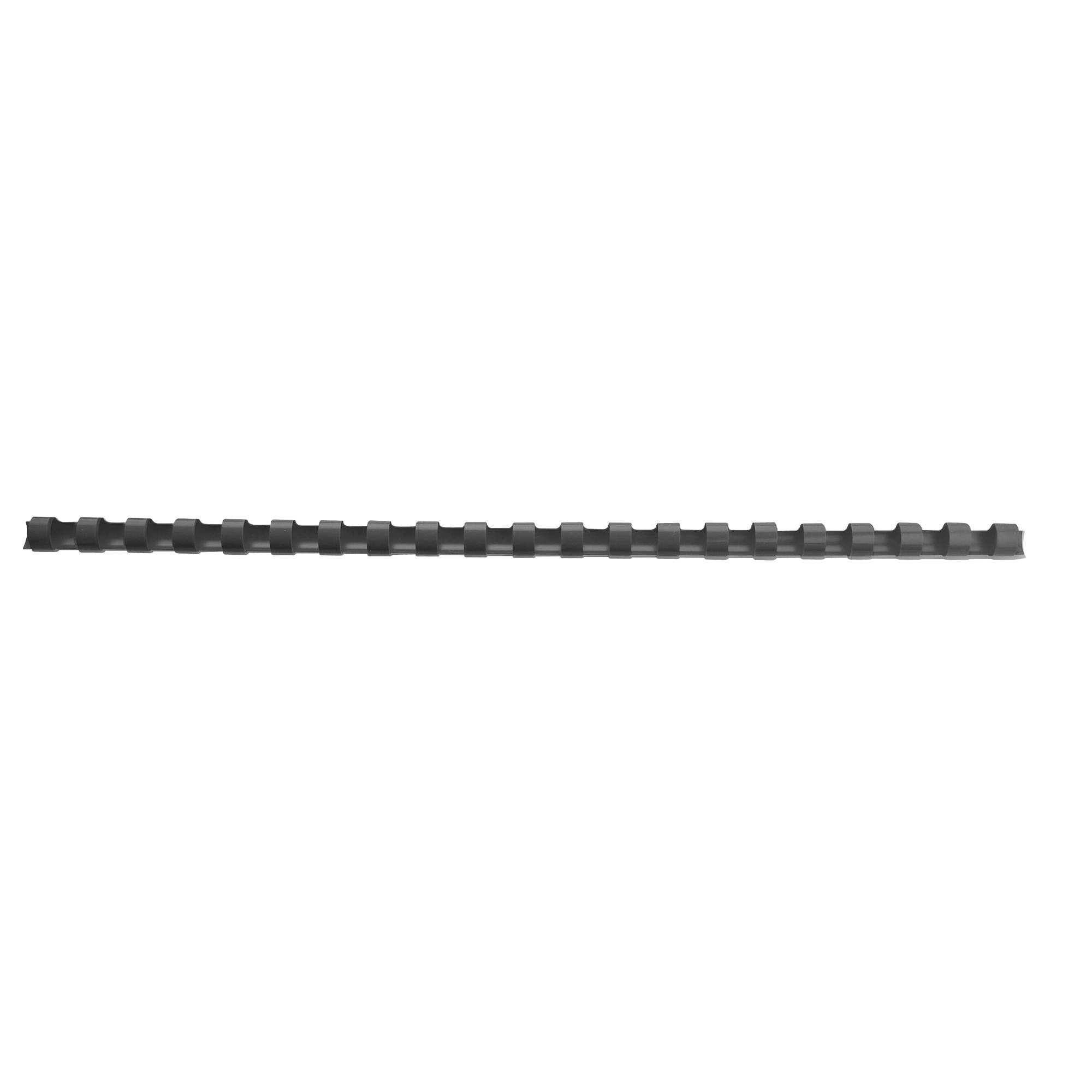 Plastikbinderücken DIN A4 14mm schwarz 100 St./Pack.-0