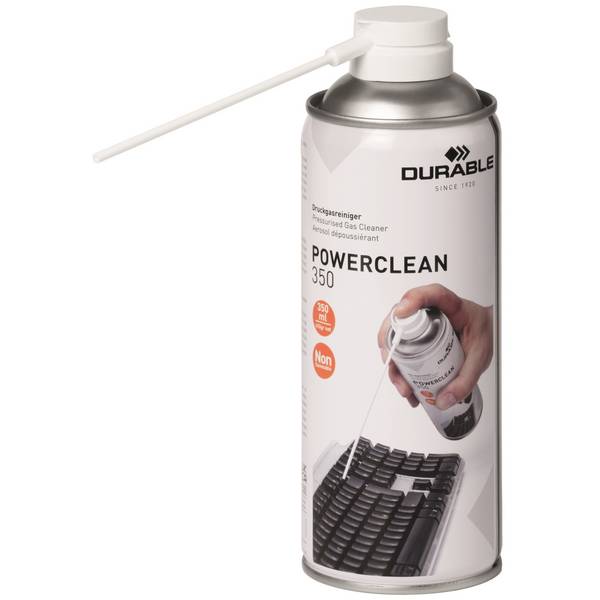 DURABLE Powerclean 350 - Druckluftspray - durchsichtig