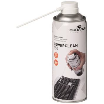 DURABLE Powerclean 350 - Druckluftspray - durchsichtig