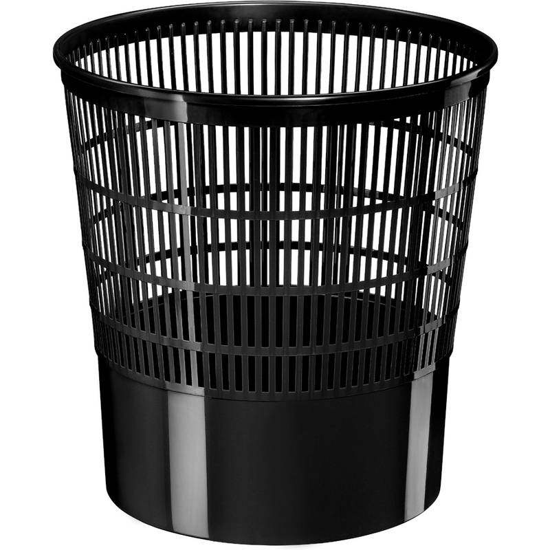 Papierkorb Basics 16l schwarz-0