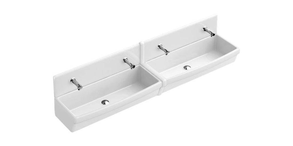Villeroy & Boch Waschbecken-Deckleiste O.novo 230x16x45mm Weiß Alpin-0