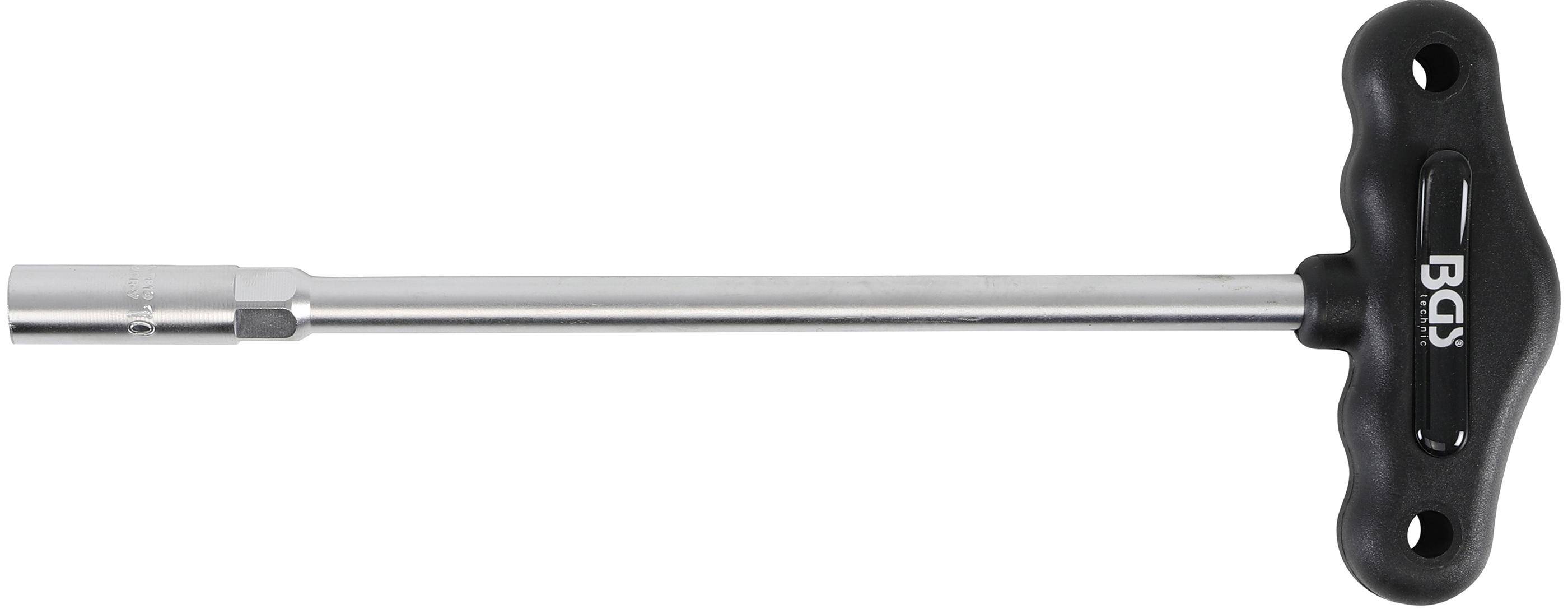 BGS 7810 Steckschlüssel mit T-Griff, Sechskant, SW 10 mm-0