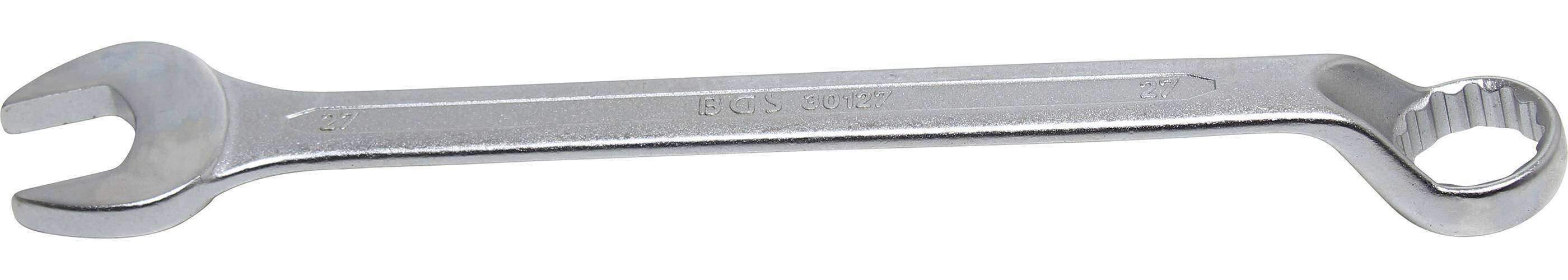 BGS 30127 Maul-Ringschlüssel, gekröpft, SW 27 mm-0
