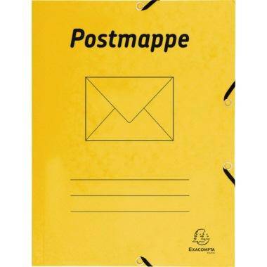 Postmappe DIN A4 Karton gelb - Artikel: 125015810-0