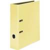 Falken Ordner PastellColor 15062626 DIN A4 80mm Vanille Gelb
