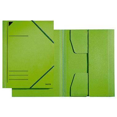 Leitz Eckspannermappe 39810055 DIN A4 Karton grün-0