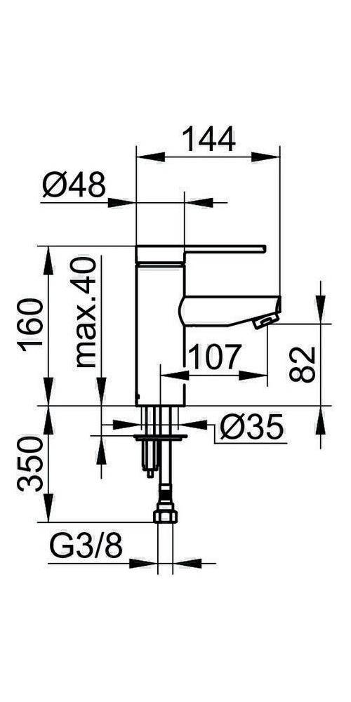 KEUCO EH-WT-MI 90 PLAN BLUE o ZAG alu-fin-1