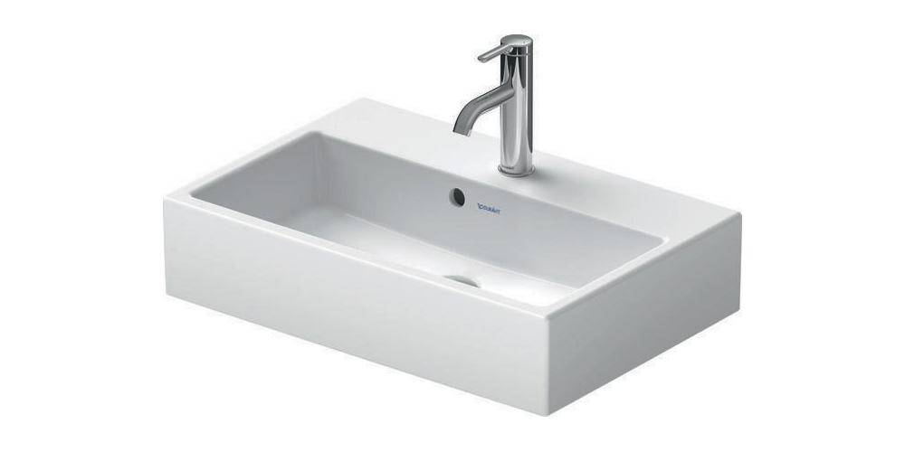 Duravit Waschtisch Compact VERO AIR m ÜL m HLB 600x400mm 1 Hahnloch weiß WG-1
