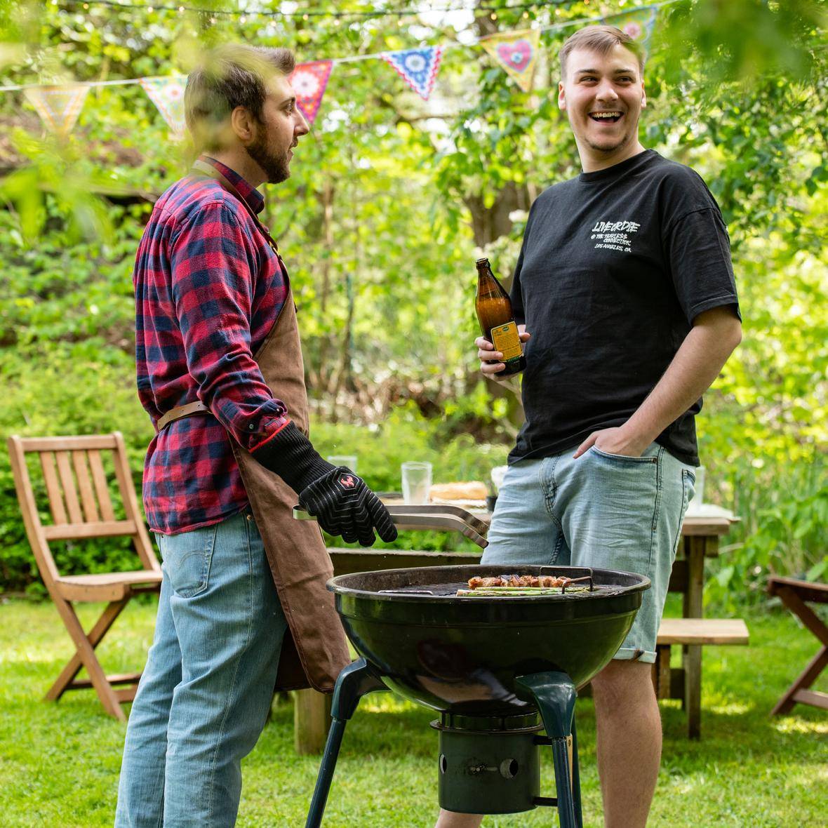 Grillzange "BBQ", silber-3