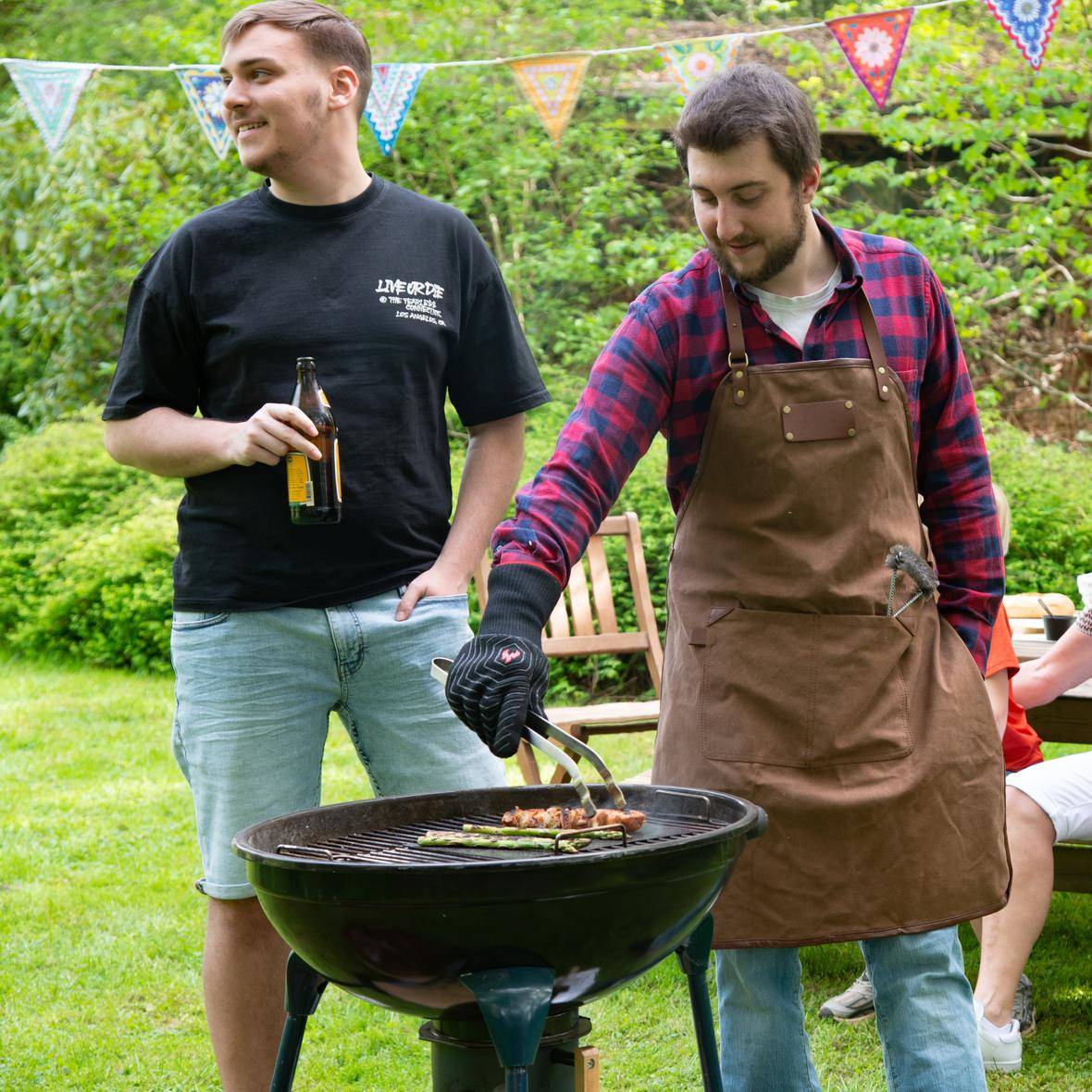 Grillzange "BBQ", silber-4
