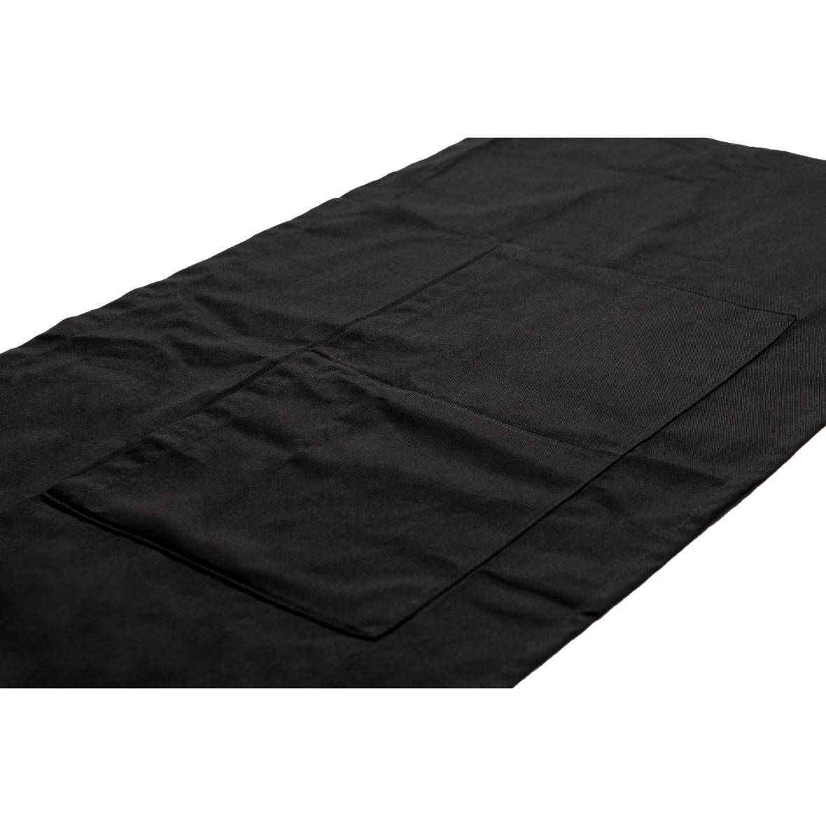 Taillen-Schürze "Gastro", 40x90 cm, schwarz-1