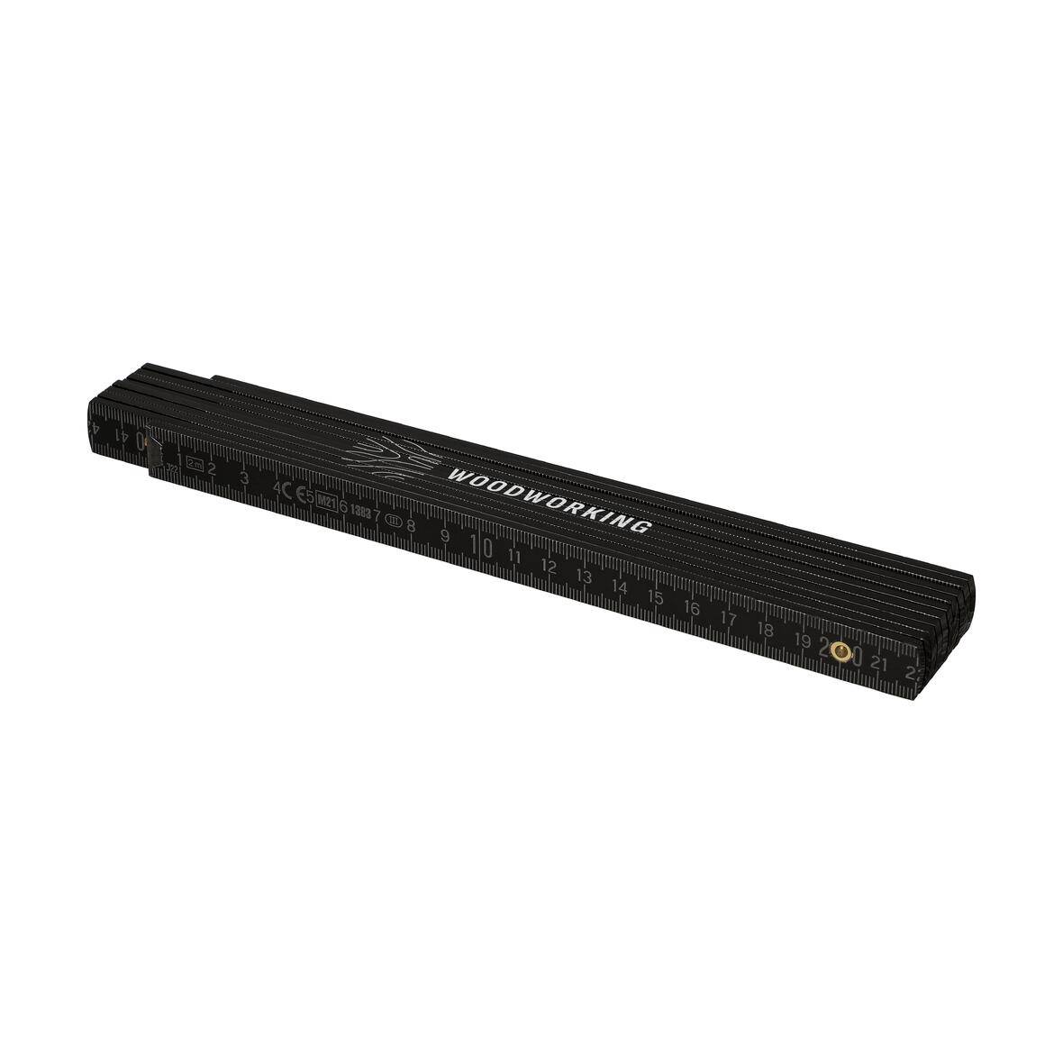 Zollstock "Craft" 2 m, colour, schwarz-4