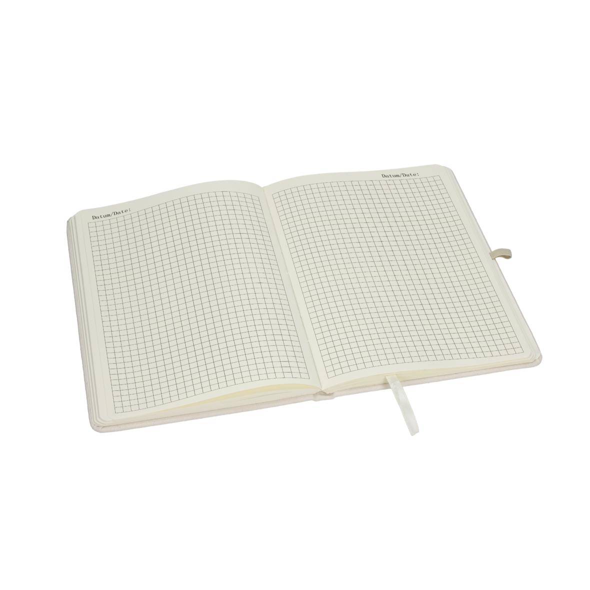 Notizbuch "Cotton" A5, natur-2