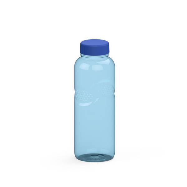 Trinkflasche Carve "Refresh", 700 ml, transparent-blau/blau