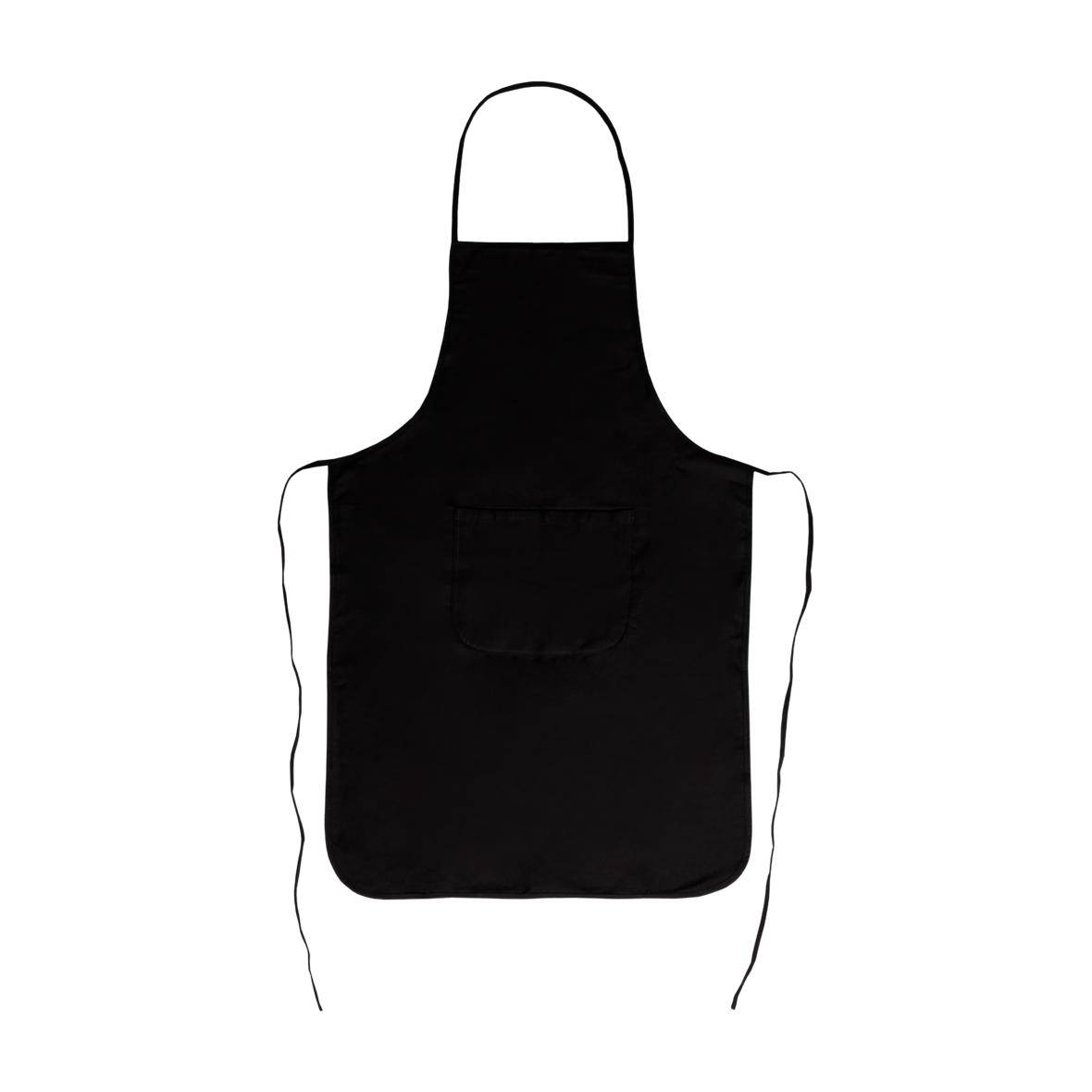 Schürze "Gastro", 90x58 cm, schwarz-0
