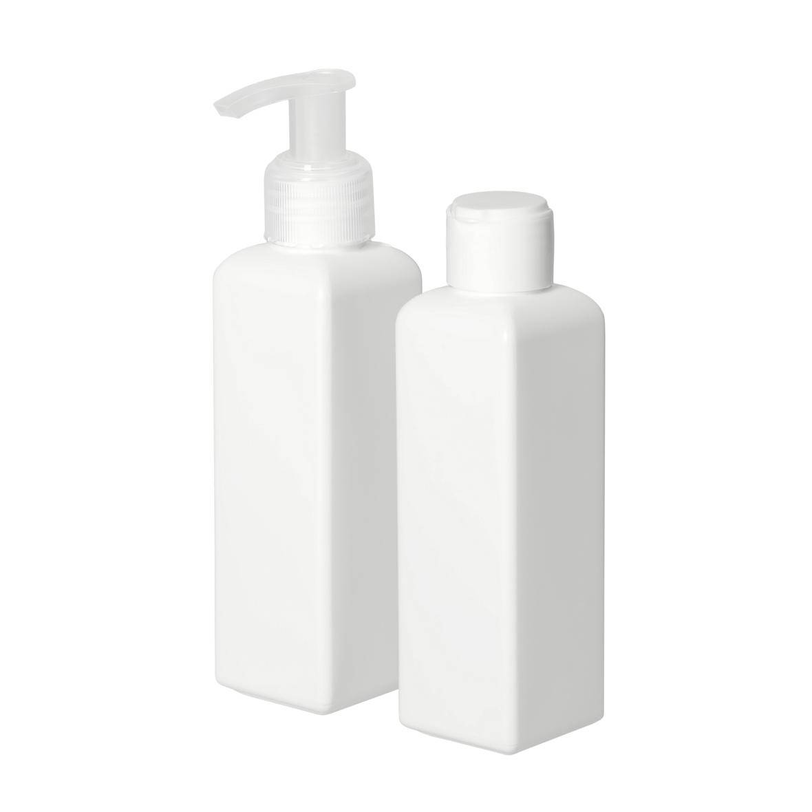 Dosierflasche mit Spender 150 ml unbefüllt, weiß-1
