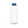 Trinkflasche Carve "Refresh", 1,0 l, transparent/blau