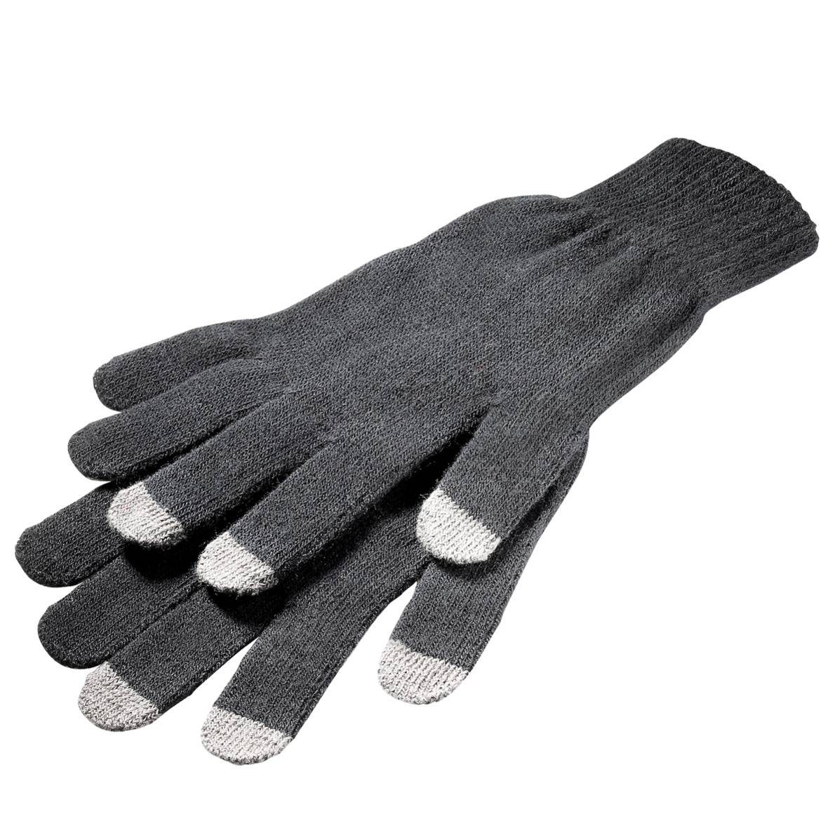 Smartphone Handschuhe "Touch", schwarz/grau-0