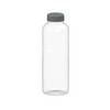 Trinkflasche Carve "Refresh", 1,0 l, transparent/grau