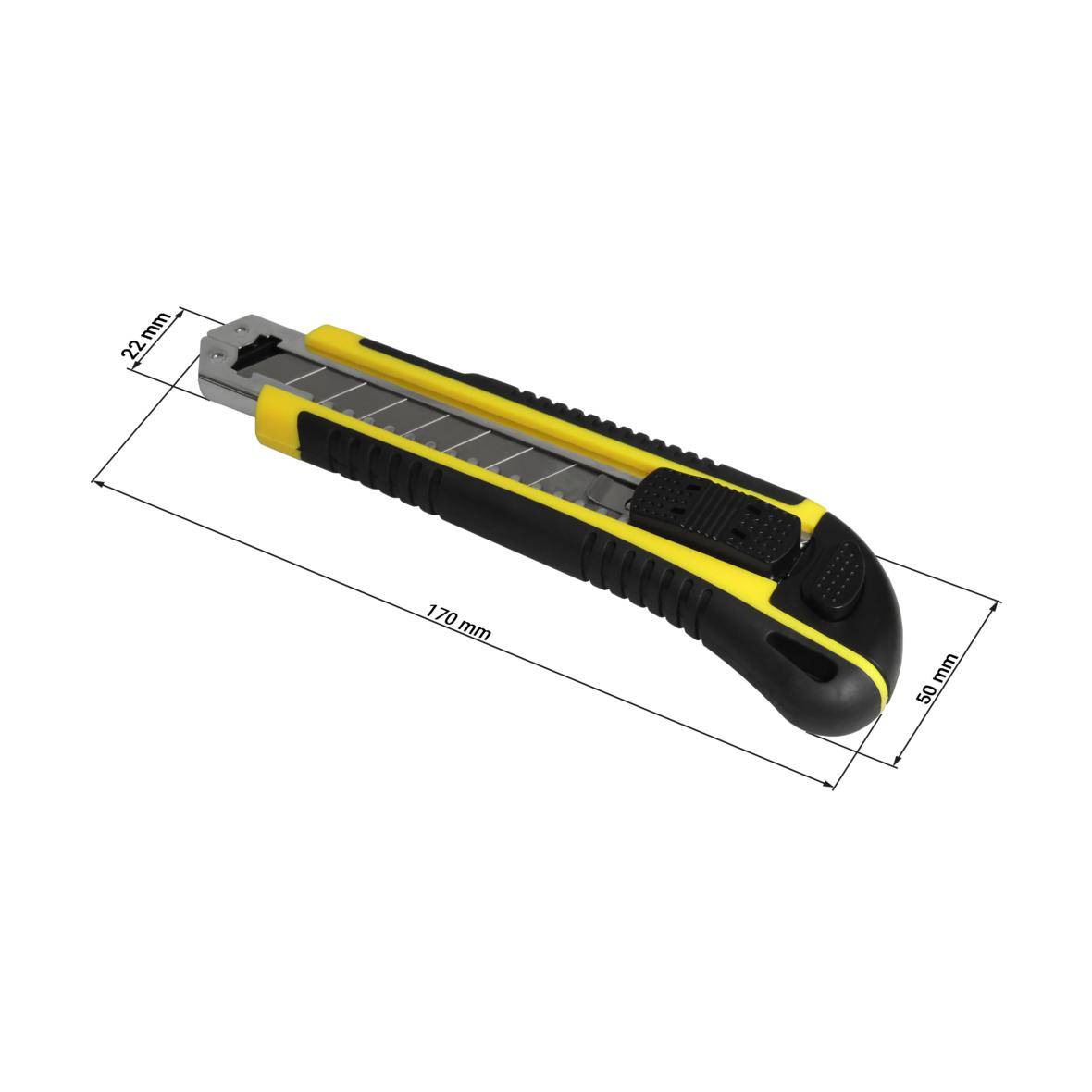 Cuttermesser "Pro", rot/schwarz-4