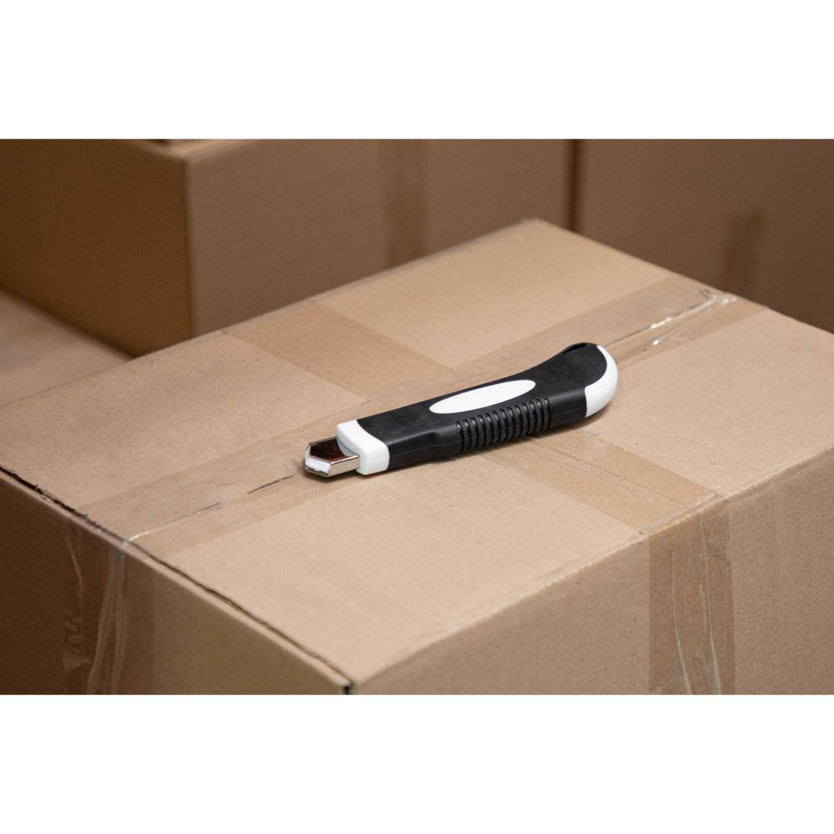 Cuttermesser "Pro", rot/schwarz-5