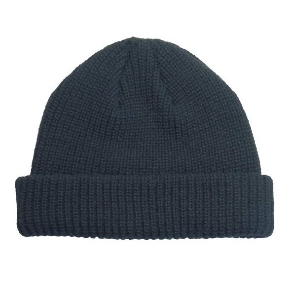 Strickmütze "Fisherman", schwarz