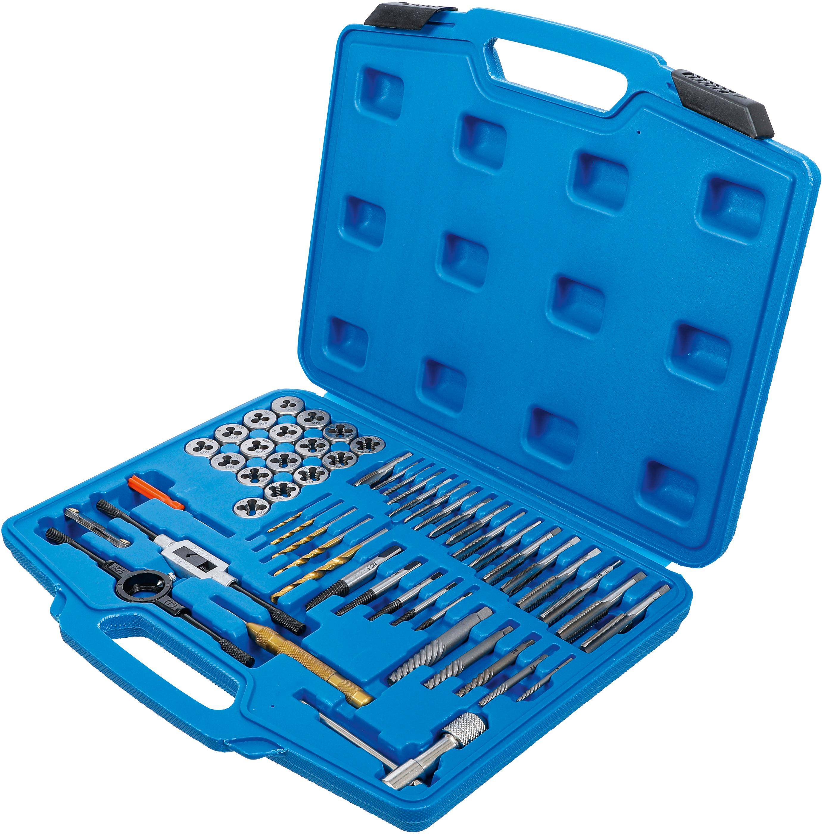 BGS technic Gewindeschneid-Satz | Zoll | 1/4" - 1/2" | 56-tlg.-2