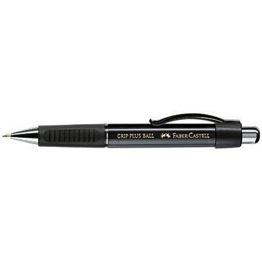 Kugelschreiber GRIP PLUS BALL M metallic-schwarz-4