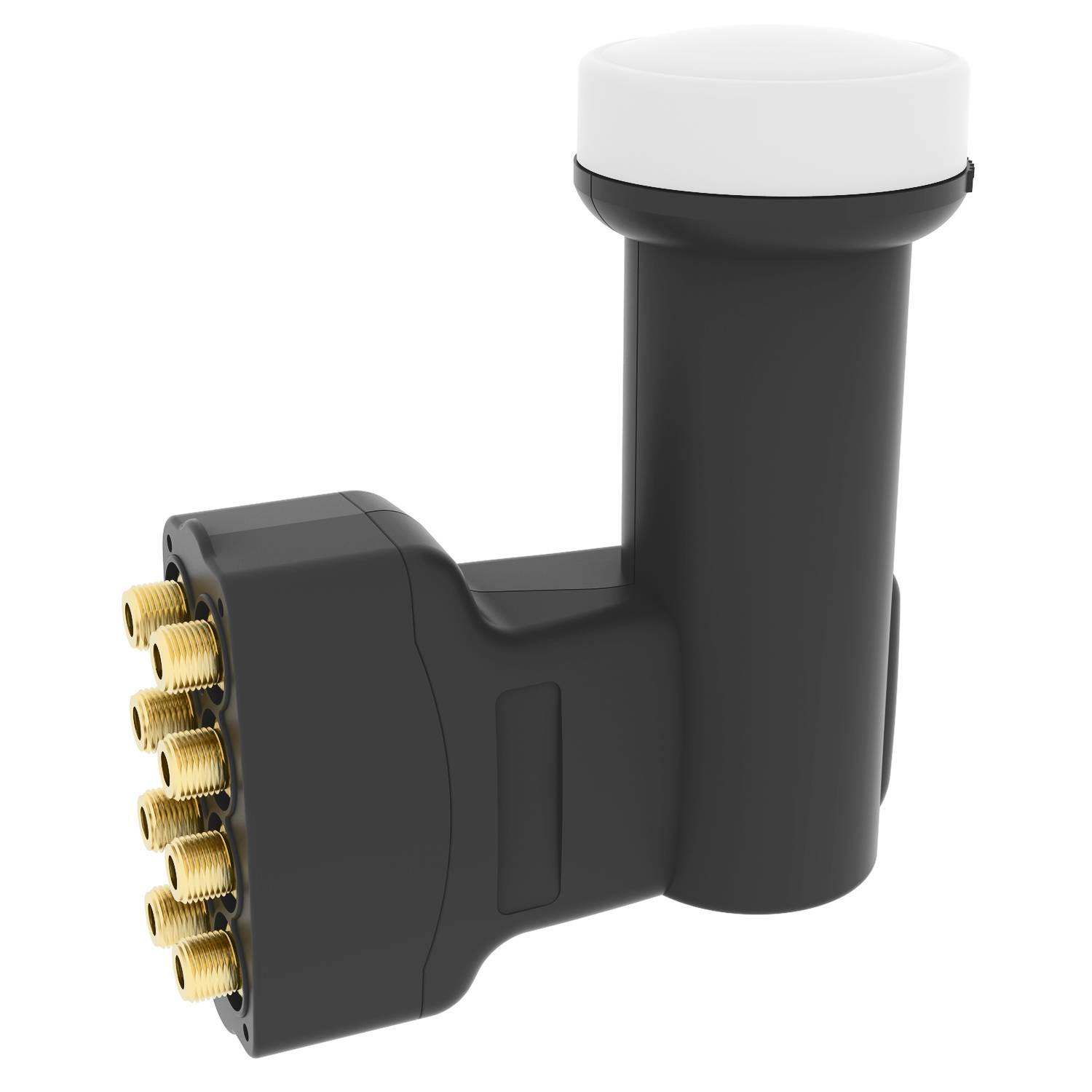 60cm HD SAT Anlage grau + Octo LNB + Satfinder + 8x F-Stecker vergoldet-4