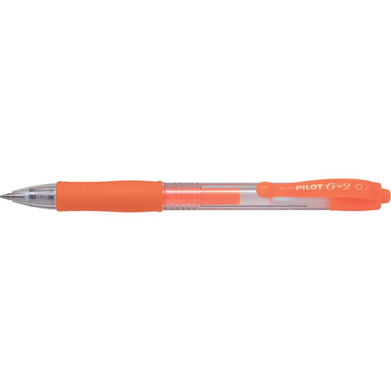 PILOT Gelschreiber G2 07 Neon, neonorange-0