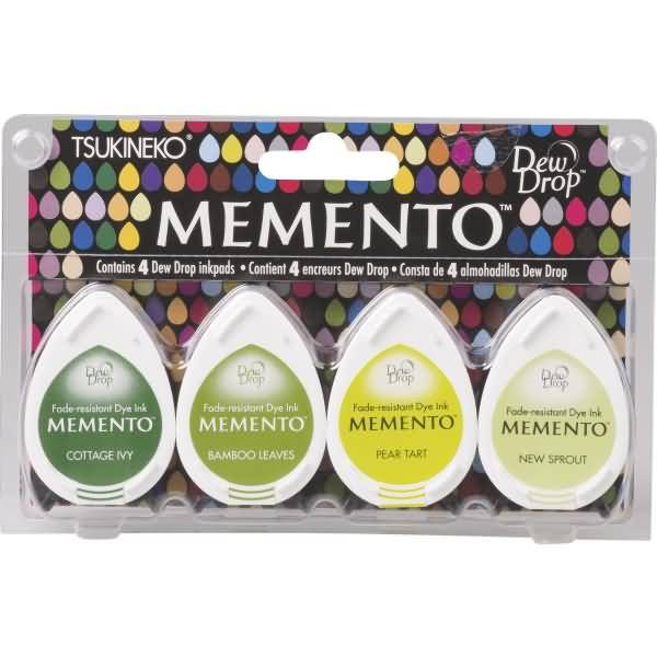 Stempelkissenset Memento Dew Drop Greenhouse