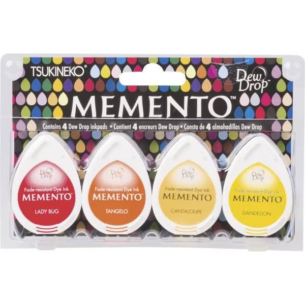 Stempelkissenset Memento Dew Drop Camp Fire-0