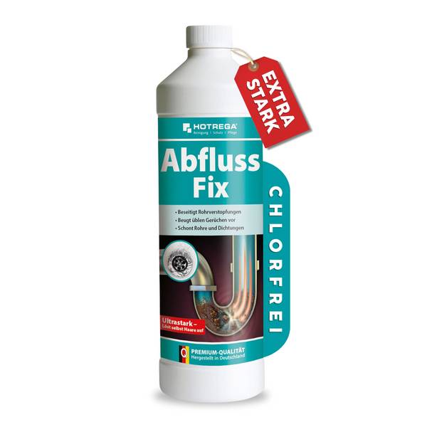 HOTREGA Abfluss Fix Rohrreiniger Konzentrat 1 L
