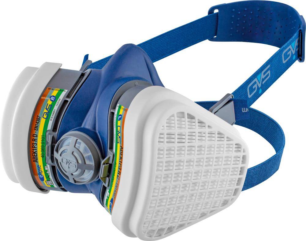 Mehrweg-Halbmaske Elipse ABEK1-P3 RD,Gr.M/L-0