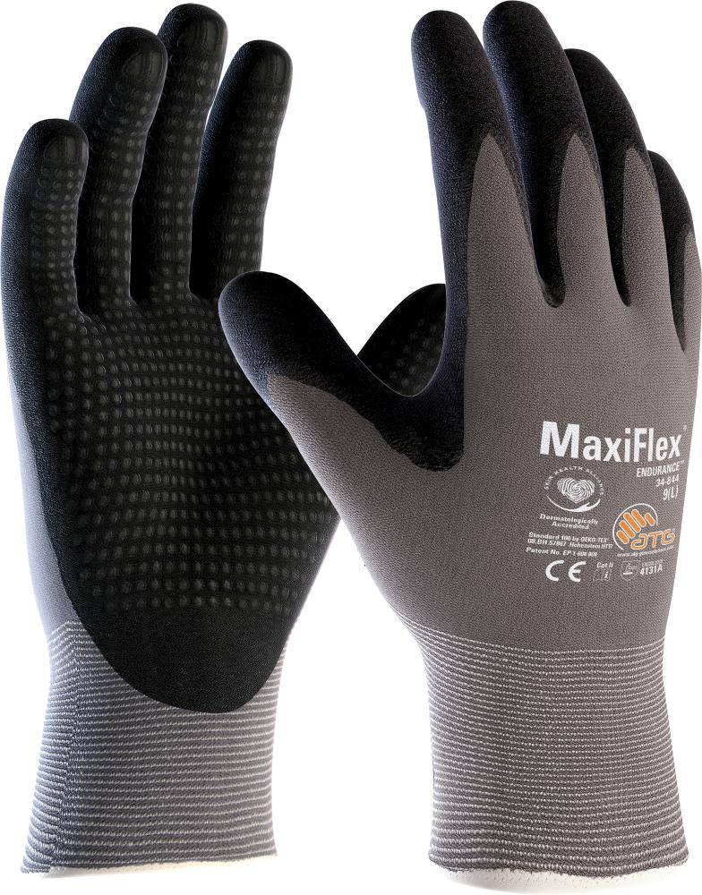 Handschuhe MaxiFlex® Endurance™ 34-844 Gr.11 grau/schwarz Nyl.m.Nitrilschaum-0