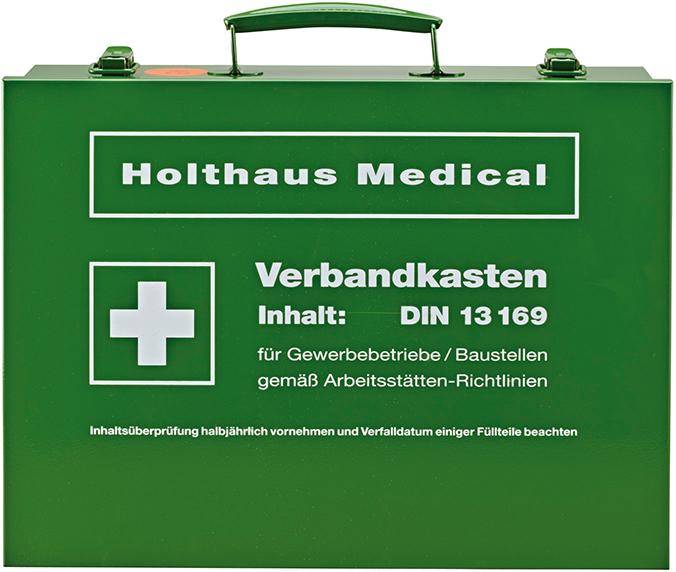 Verbandkasten Nr.63169, DIN 13169-E, grün-0