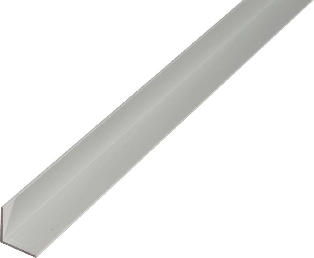 ALBERTS Winkelprofil gleichschenkelig ungelocht 2000x25x25x1,5mm Aluminium F1