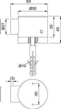 KWS 1015 Türfeststeller Edelstahl Dauermagnet-6