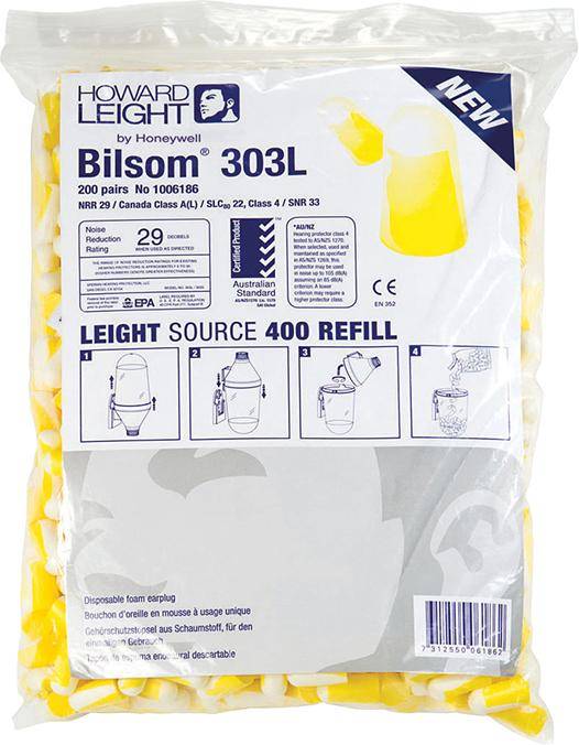 Gehörschutzstöpsel Bilsom303 L (20 Pack a 10 Paar)Honeywell-3
