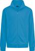 Sweatshirtjacke, Gr. M turquoise
