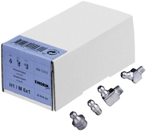 DIN 71412 5.8 galZn B H2/M6x1 HP E-NORMpro