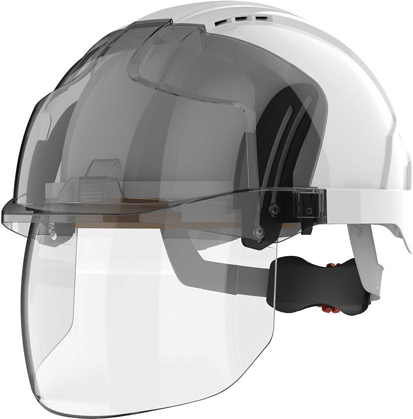EVO VISTAshield mit Visier weiß JSP-0