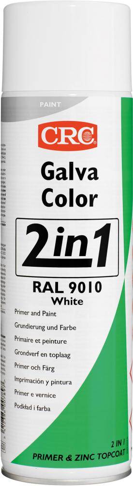 CRC Kontakt Chemie GALVACOLOR 9010 Reinweiß Rostschutzfarbe 500 ml-0
