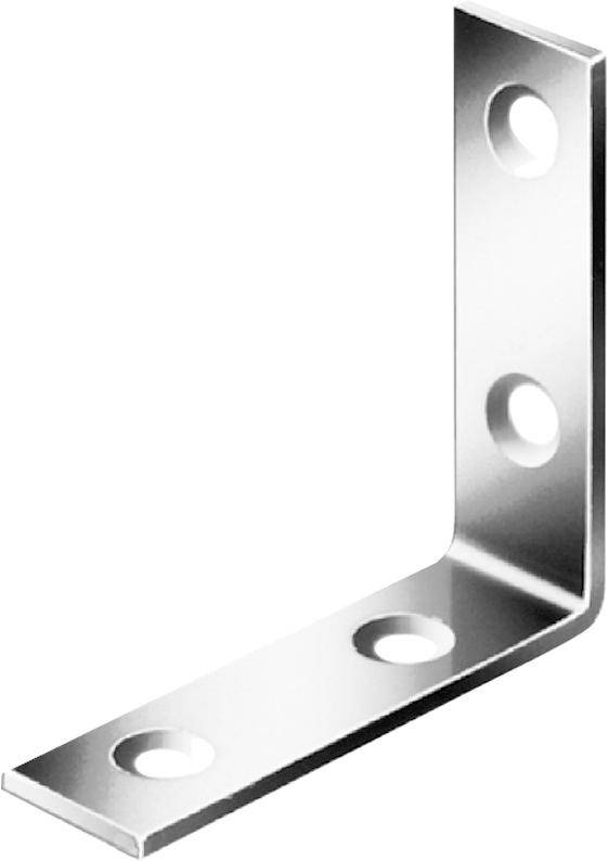 Stuhlwinkel 40x40x2mm blau verzinkt-0