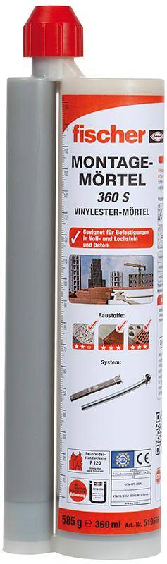 fischer Montagemörtel 360 S-0