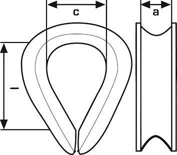 Kauschen ehem.DIN 6899 SBgalZn B RW 4,0mm a 2 Stk-6