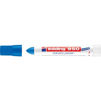 Pastenmarker edding 950 4-950003 Farbe blau Strichstärke bis zu 10mm