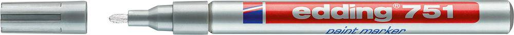 Lackmarker Nr. 751 silber Edding-1
